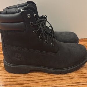 Timberland Waterproof Women's Black Boots size 8 New